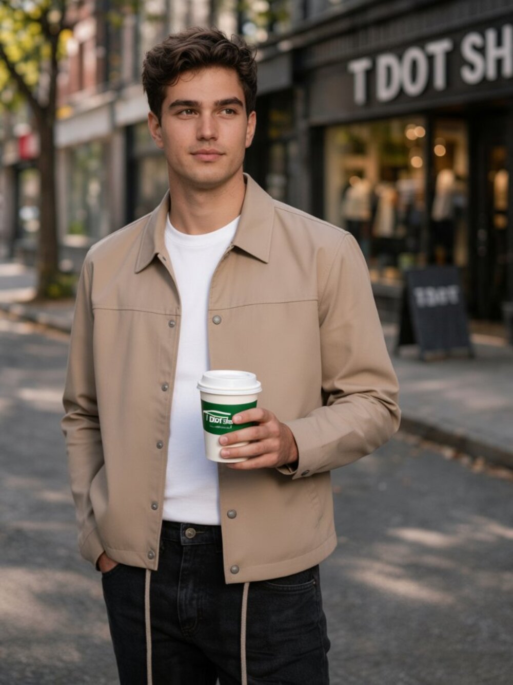 THE RAIL Snap Front Coach's Jacket NWT - 07/24